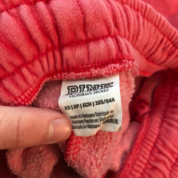 Red PINK Sweatpants - Picture 5 of 5